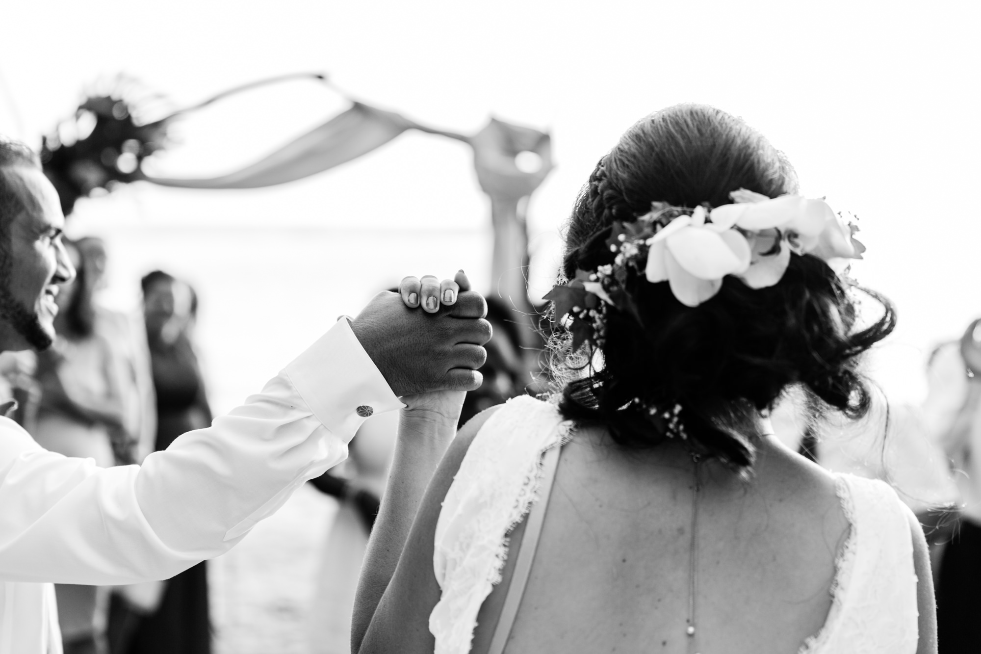 Mariage sur la plage à la Réunion