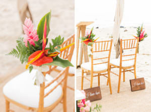 Mariage sur la plage à la Réunion