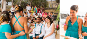 Mariage sur la plage à la Réunion