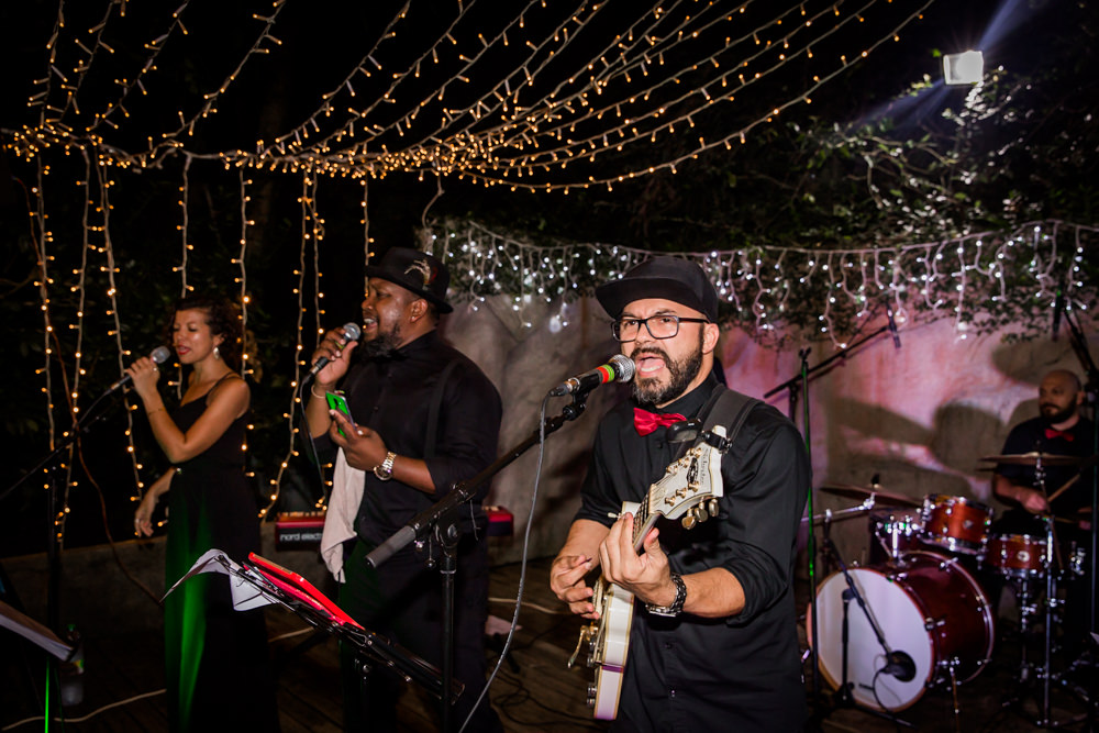 Le groupe de musique Soulmitik au Jardin Créole pour une mariage dans l'Est de la Réunion