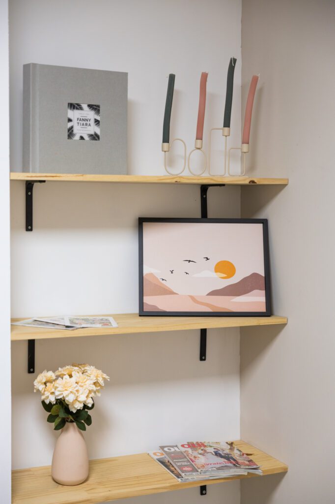 Détails déco du studio photo de la photographe Fanny Tiara situé à Sainte-Marie, sur l'île de la Réunion.